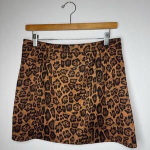 Leopard Print Women's Skirt